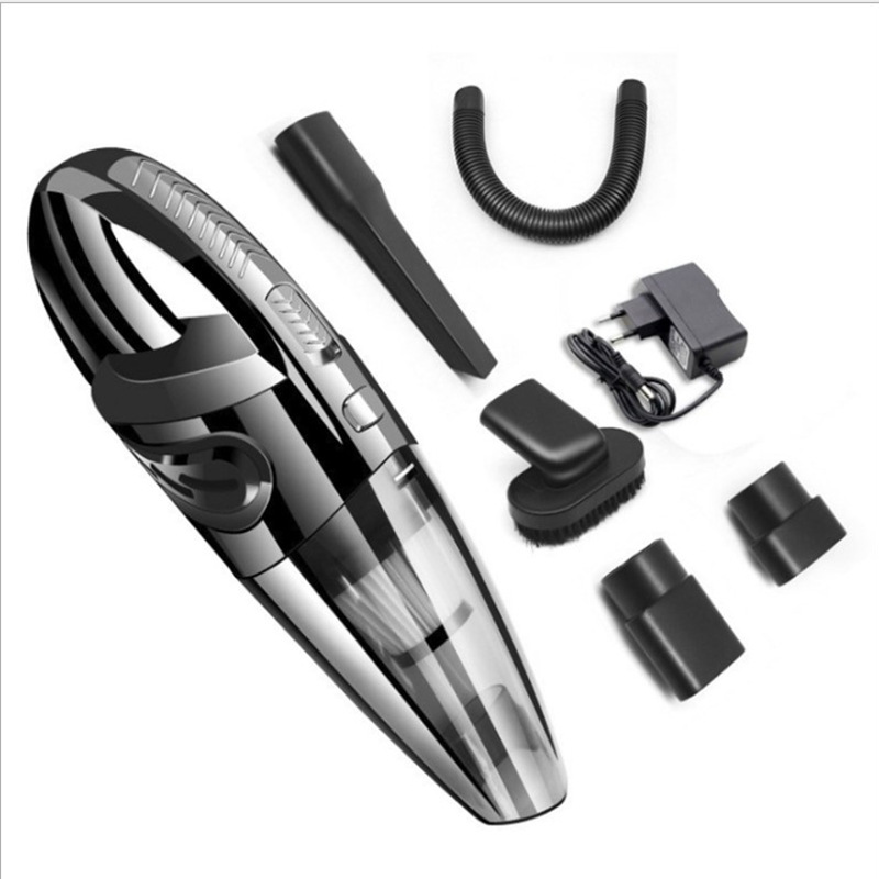 Car Cleaner Portable Wireless Charging Car Wet and Dry Vacuum Cleaner Household Handheld High-Power Vacuum Cleaner