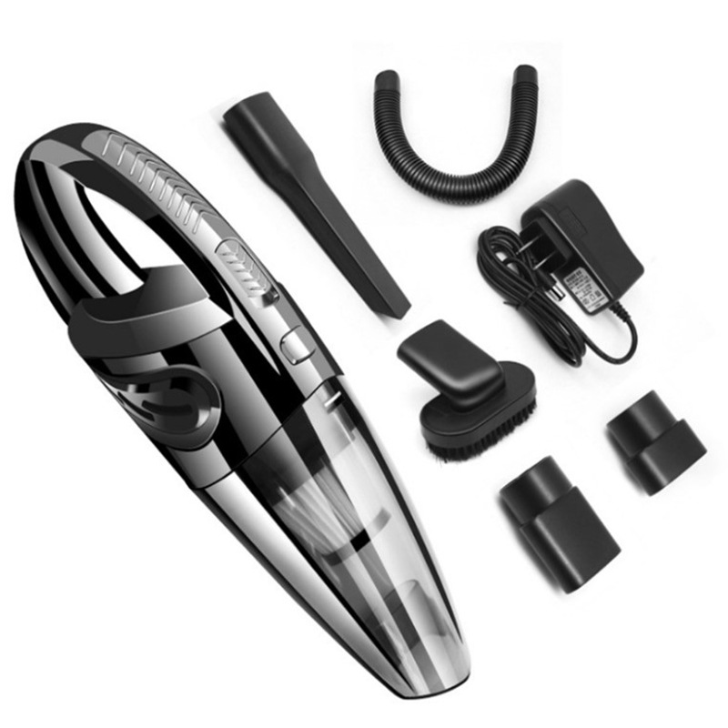 Car Cleaner Portable Wireless Charging Car Wet and Dry Vacuum Cleaner Household Handheld High-Power Vacuum Cleaner