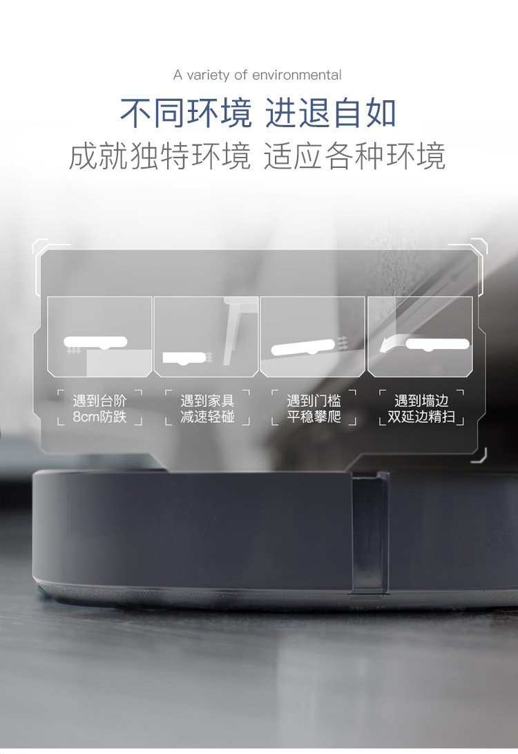 Intelligent ThreeinOne Cleaning Machine Household Rechargeable Vacuum Cleaner Small Gift Home Appliance Customization