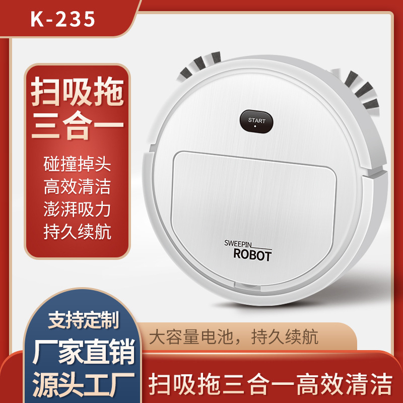Intelligent Cleaning Robot Mini Charging Automatic Cleaning Machine Lazy Vacuum Cleaner Home Appliance Custom Gift Whole