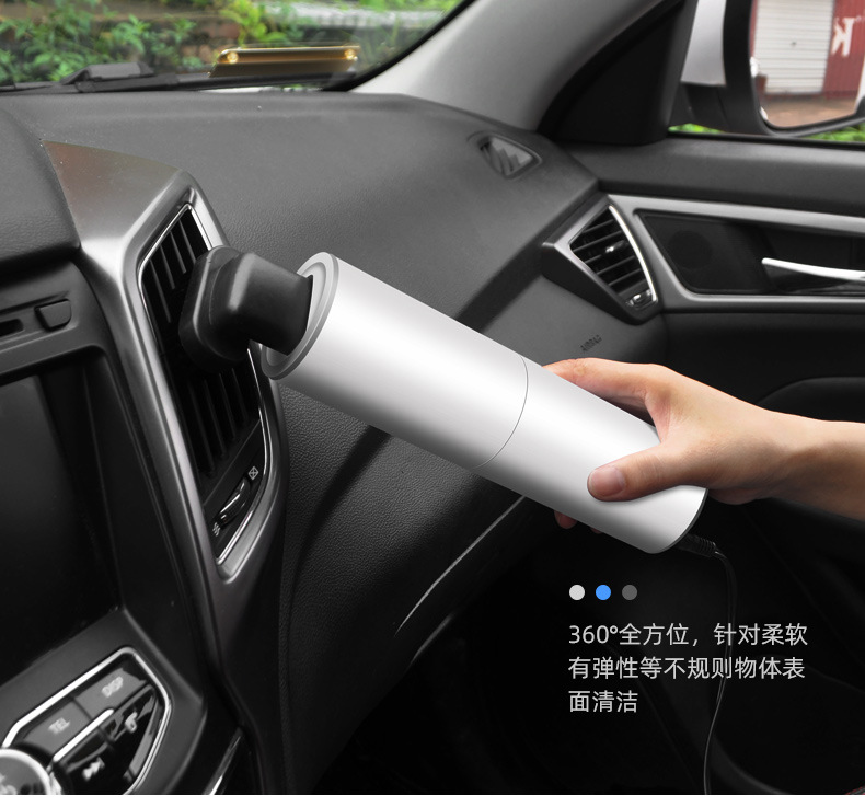 Car Vacuum Cleaner 12V High Performance Rate 120W Wet and Dry Car Vacuum Cleaner Handheld Dust Removal Powerful Small