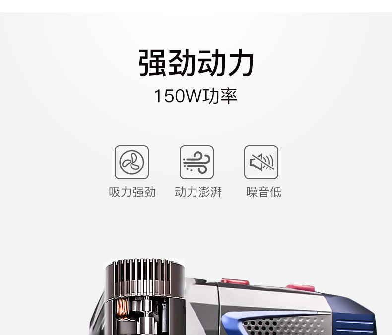 Wireless Handheld Vacuum Cleaner Household Vacuum Cleaner Powerful HighPower CrossBorder Gift Delivery