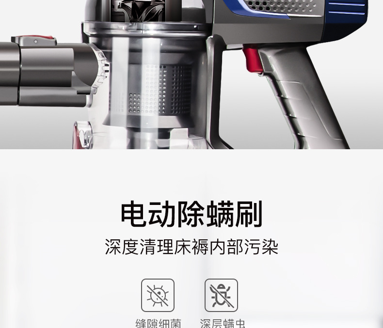 Wireless Handheld Vacuum Cleaner Household Vacuum Cleaner Powerful HighPower CrossBorder Gift Delivery