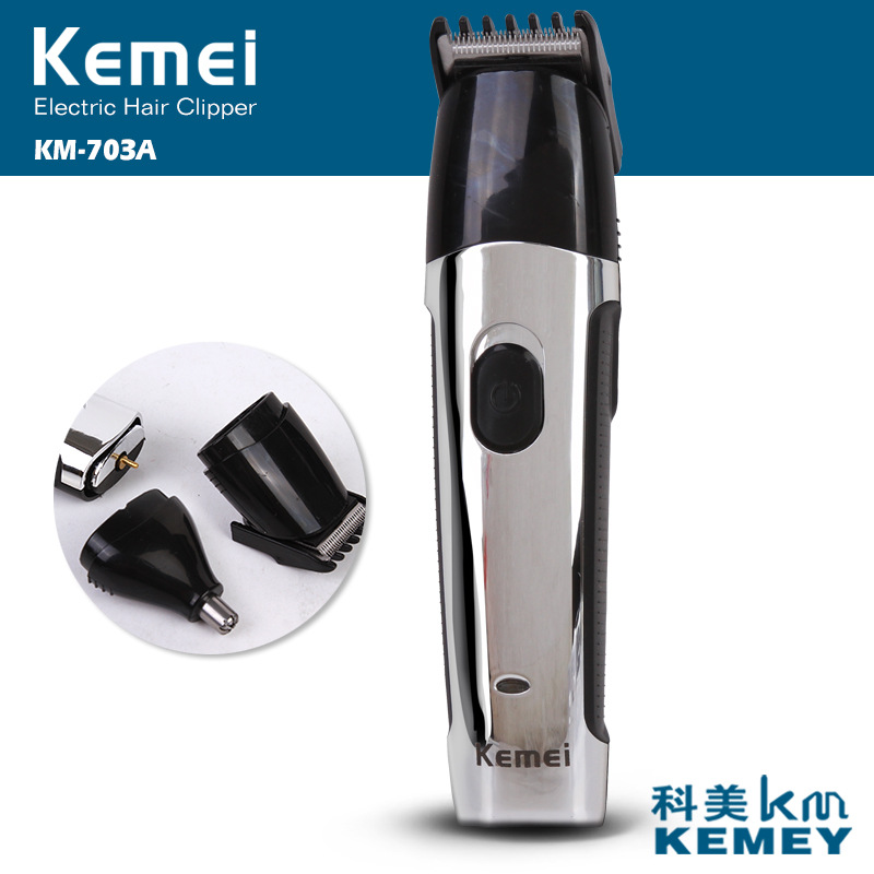 Adult hairdresser electric baby electric hair clipper rechargeable shaving knife mute KM-703A Adult hairdresser electric baby electric hair clipper rechargeable shaving knife mute KM-703A
