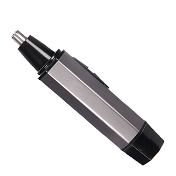 Cross-border hot style 2-in-1 male nose hair trimmer male nose hair shaving dry battery adult