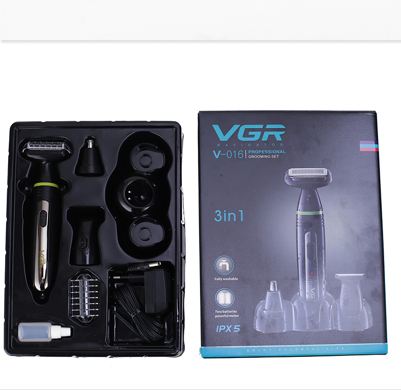 Multifunctional nose hair trimmer VGR016 electric eliptor shaver cross-border e-commerce product Multifunctional nose hair trimmer VGR016 electric eliptor shaver cross-border e-commerce product