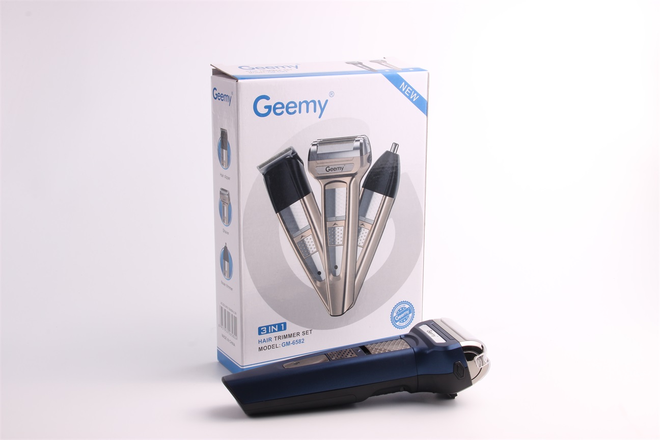 Geemy6582 men's multifunctional haircut set, electric hair clippers, and nose hair trimmer Geemy6582 men's multifunctional haircut set, electric hair clippers, and nose hair trimmer