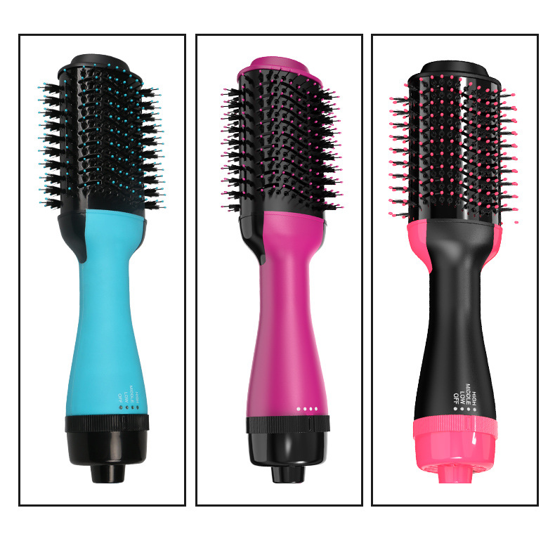 Amazon Cross-Border Multifunctional Warm-Air Comb Blowing Combs Straight Comb Hair Straightener HairHair Drier Amazon Cross-Border Multifunctional Warm-Air Comb Blowing Combs Straight Comb Hair Straightener HairHair Drier