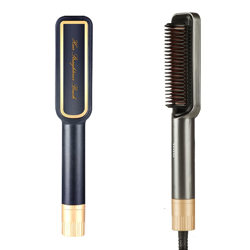 Dual-Use Curly Hair Exclusive for Cross-Border Straight Comb Ceramic Electric Negative Ion Hair Drier