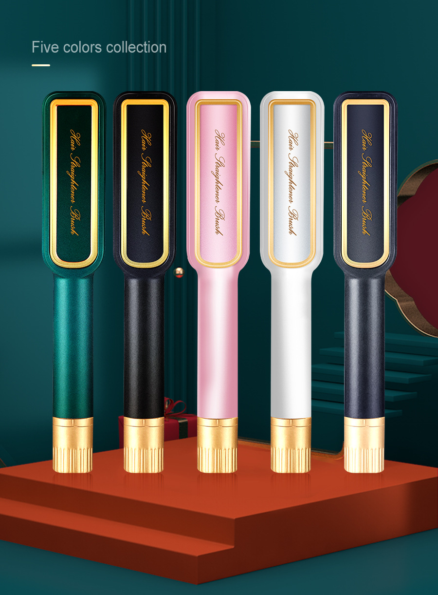 Dual-Use Curly Hair Exclusive for Cross-Border Straight Comb Ceramic Electric Negative Ion Hair Drier Dual-Use Curly Hair Exclusive for Cross-Border Straight Comb Ceramic Electric Negative Ion Hair Drier