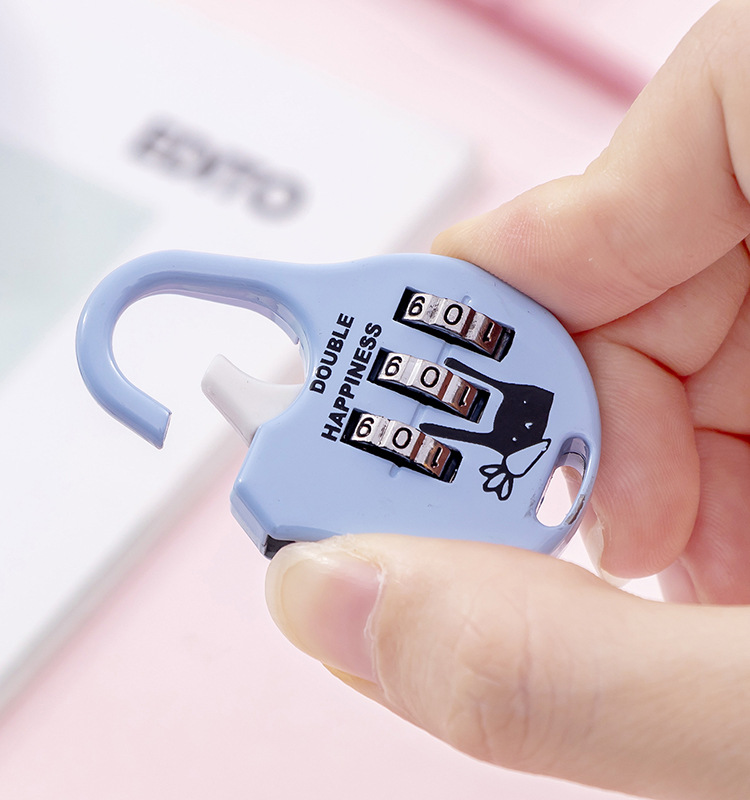 Creative Exchange Wholesale Factory Wholesale Gym Password Lock Luggage Lock Student Mini Lock Dormitory Padlock