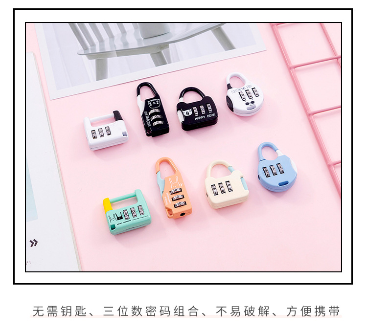 Creative Exchange Wholesale Factory Wholesale Gym Password Lock Luggage Lock Student Mini Lock Dormitory Padlock Creative Exchange Wholesale Factory Wholesale Gym Password Lock Luggage Lock Student Mini Lock Dormitory Padlock