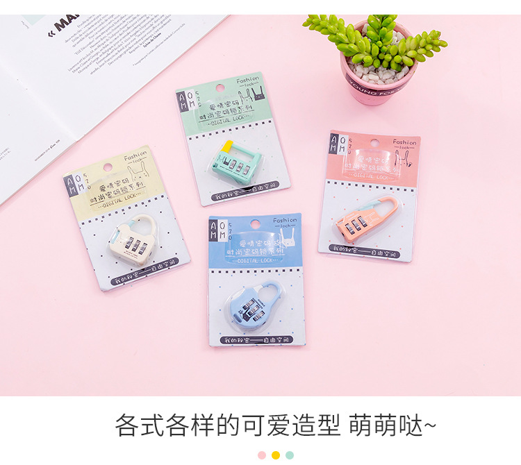Creative Exchange Wholesale Factory Wholesale Gym Password Lock Luggage Lock Student Mini Lock Dormitory Padlock Creative Exchange Wholesale Factory Wholesale Gym Password Lock Luggage Lock Student Mini Lock Dormitory Padlock