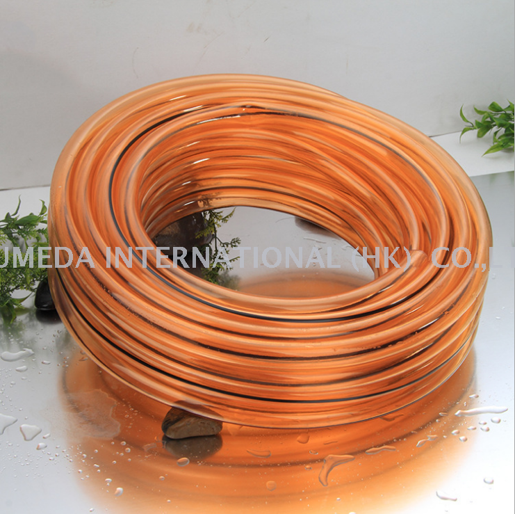 Transparent PVC water pipe PVC hose PVC transparent water pipe soft single pipe volume is large and excellent