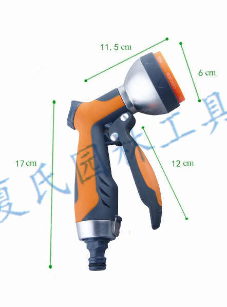 Garden water gun zinc alloy metal water gun set garden joint water pipe sprinkler garden tool Garden water gun zinc alloy metal water gun set garden joint water pipe sprinkler garden tool