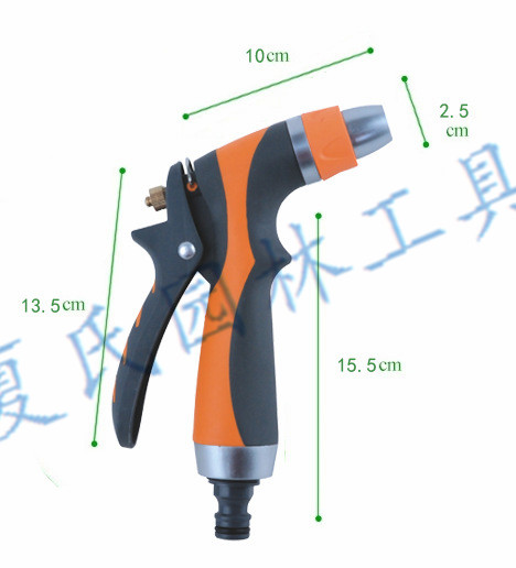 Garden water gun zinc alloy metal water gun set garden joint water pipe sprinkler garden tool Garden water gun zinc alloy metal water gun set garden joint water pipe sprinkler garden tool