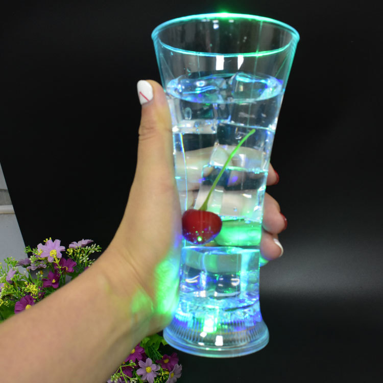 Luminous Cup Bar KTV Big Juice Cup Sparkling Water Beer Steins Colorful Luminous Cup