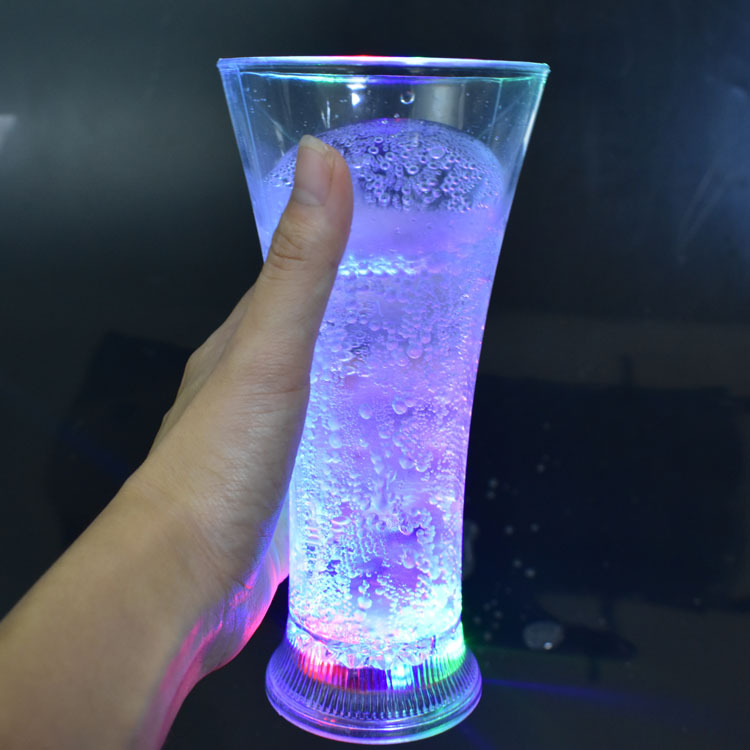 Luminous Cup Bar KTV Big Juice Cup Sparkling Water Beer Steins Colorful Luminous Cup