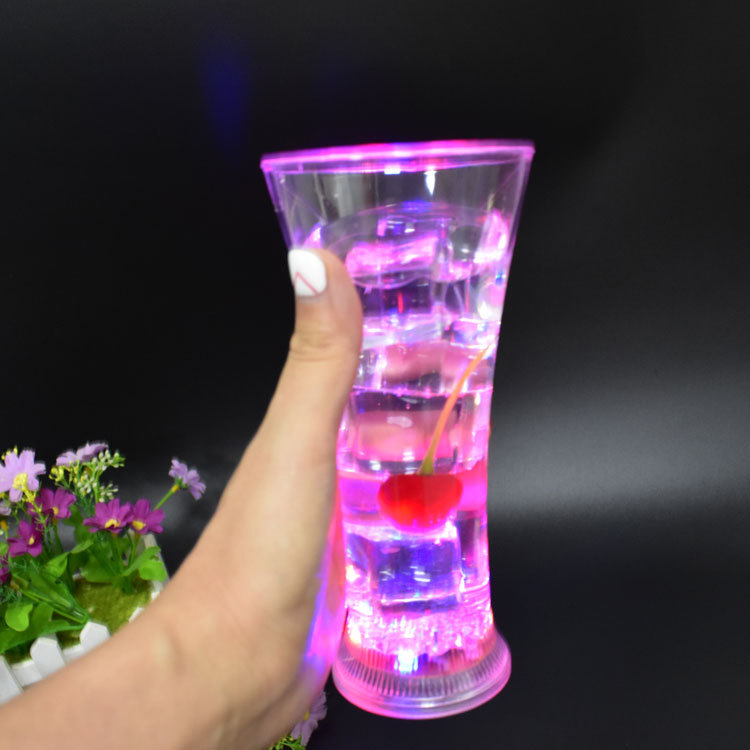 Luminous Cup Bar KTV Big Juice Cup Sparkling Water Beer Steins Colorful Luminous Cup