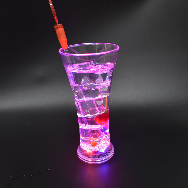 Luminous Cup Bar KTV Big Juice Cup Sparkling Water Beer Steins Colorful Luminous Cup