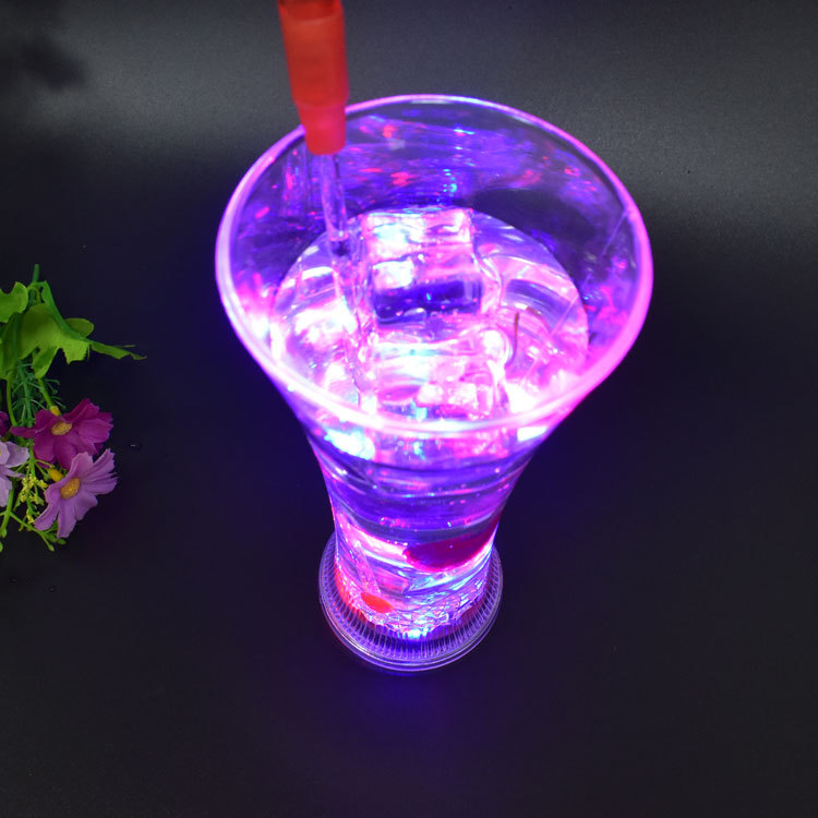 Luminous Cup Bar KTV Big Juice Cup Sparkling Water Beer Steins Colorful Luminous Cup