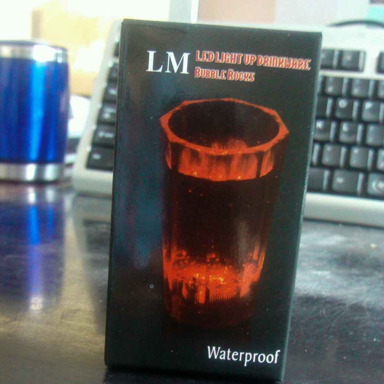 Manufacturers direct selling foreign trade luminous cup of the latest new bar special cup colorful cup