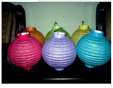 Pumpkin Halloween paper Lantern plain paper lanterns