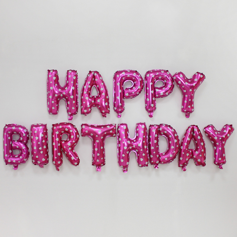 Wedding party valentine's day gold and silver letters aluminum film birthday balloon wholesale Wedding party valentine's day gold and silver letters aluminum film birthday balloon wholesale