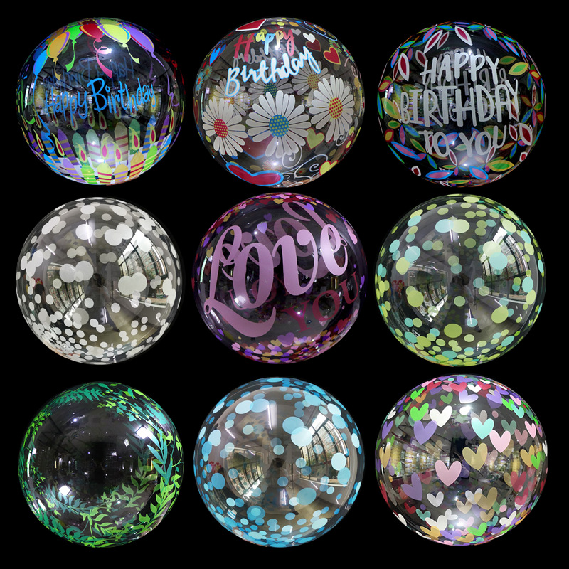 Spot Cross-Border Duplex Printing Bounce Ball Luminous Balloon Printing Color Letters Birthday Bounce Ball Spot Spot Cross-Border Duplex Printing Bounce Ball Luminous Balloon Printing Color Letters Birthday Bounce Ball Spot
