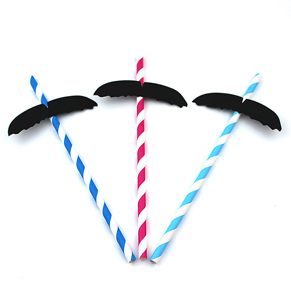 Creative wedding party fashionable paper straw funny Beard Creative wedding party fashionable paper straw funny Beard