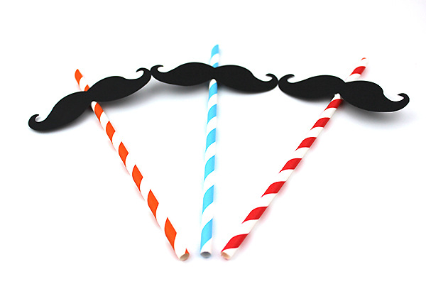 Creative wedding party fashionable paper straw funny Beard Creative wedding party fashionable paper straw funny Beard