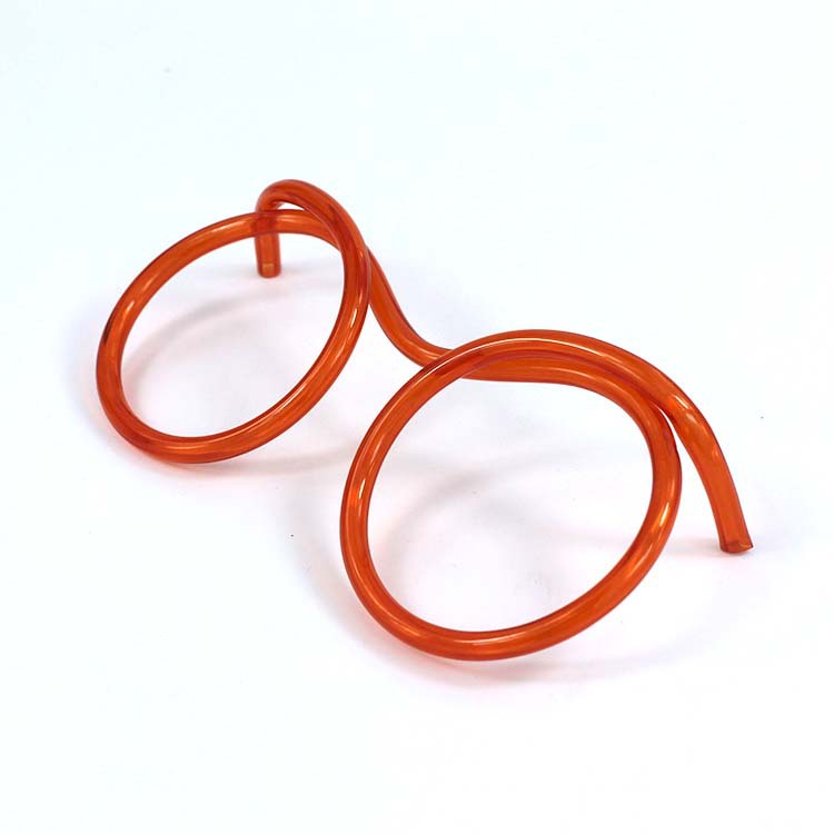 Beard Straw Creative Straw Glasses Beard Straw Crazy Funny Shape Artistic Straw