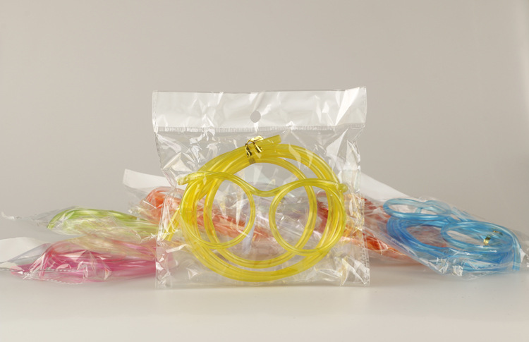 Beard Straw Creative Straw Glasses Beard Straw Crazy Funny Shape Artistic Straw