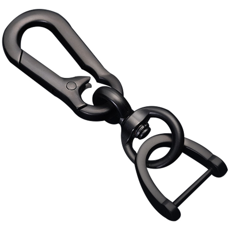 Car Key Ring 8Shaped Horseshoe Metal Keychains Detachable Combination Pendant Wrist Hanging Jewelry