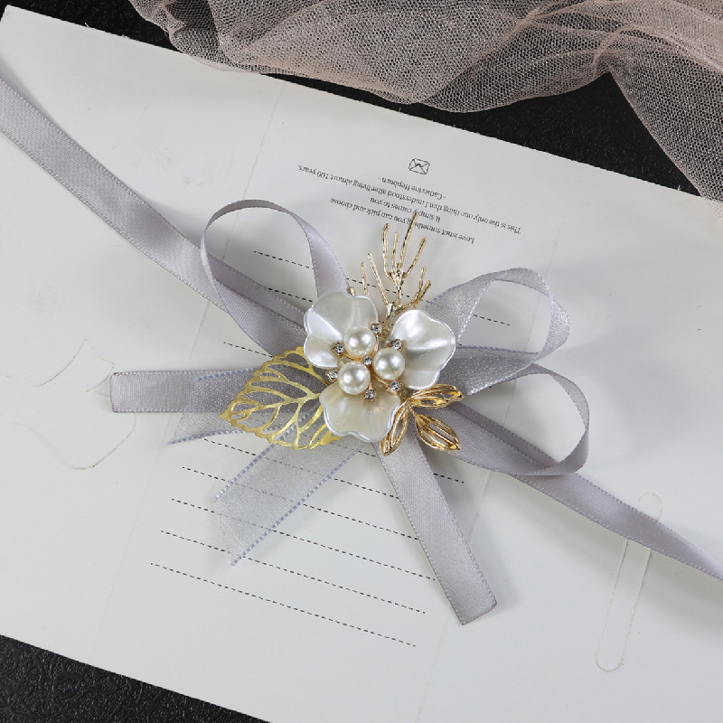 Korean Corsage Wedding Sisters Group Bracelet Flower Bride Handed Flower Bridesmaid Required Wrist Flower Wrist Flowers