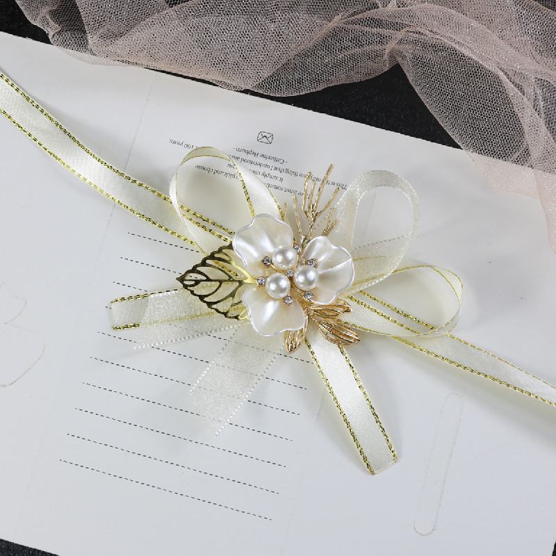 Korean Corsage Wedding Sisters Group Bracelet Flower Bride Handed Flower Bridesmaid Required Wrist Flower Wrist Flowers