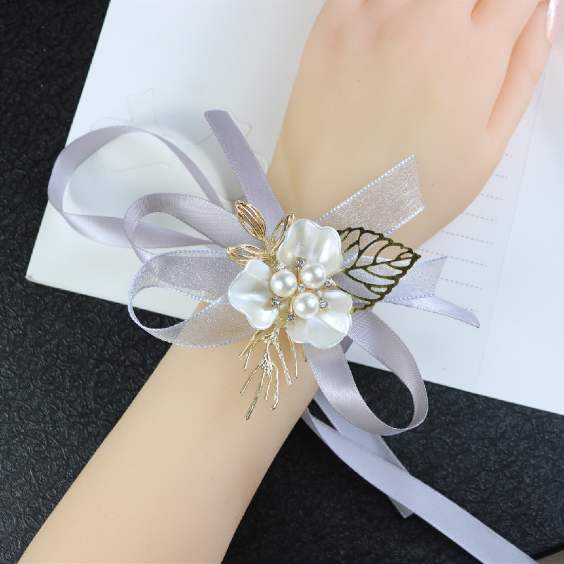 Korean Corsage Wedding Sisters Group Bracelet Flower Bride Handed Flower Bridesmaid Required Wrist Flower Wrist Flowers