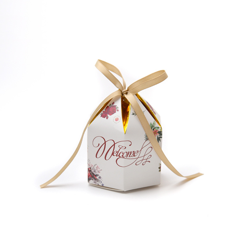 New Creative Forest Wedding Candies Box Wedding Supplies Gift Candy Box Color Printing Paper Packing Box Wholesale