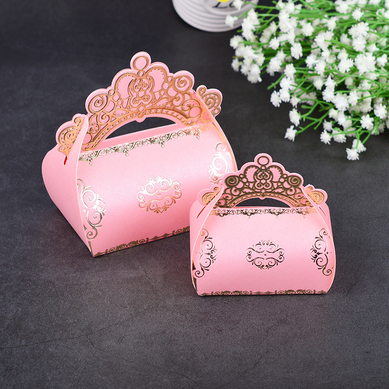 Wedding Candy Box Wholesale Candy Gift Box Wedding Ceremony Supplies Korean Creative Portable Packaging TikTok Paper Box