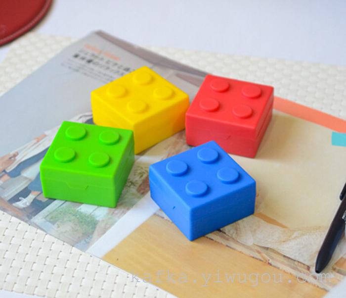 LEGO kit Mini creative jewelry box of candy box Lego portable kit LEGO kit Mini creative jewelry box of candy box Lego portable kit