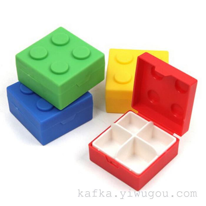 LEGO kit Mini creative jewelry box of candy box Lego portable kit LEGO kit Mini creative jewelry box of candy box Lego portable kit