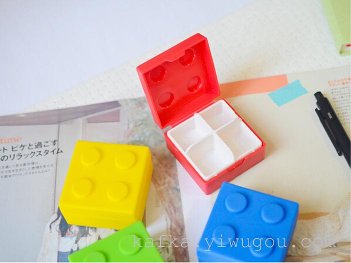 LEGO kit Mini creative jewelry box of candy box Lego portable kit LEGO kit Mini creative jewelry box of candy box Lego portable kit