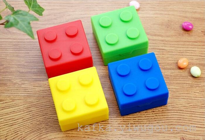 LEGO kit Mini creative jewelry box of candy box Lego portable kit LEGO kit Mini creative jewelry box of candy box Lego portable kit