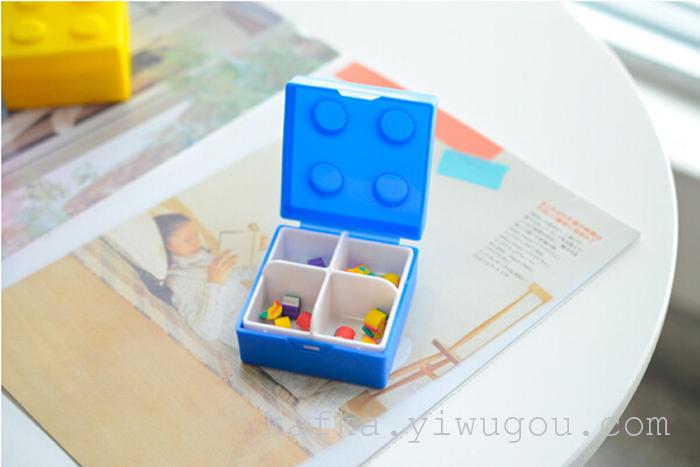 LEGO kit Mini creative jewelry box of candy box Lego portable kit LEGO kit Mini creative jewelry box of candy box Lego portable kit