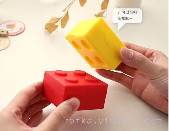 LEGO kit Mini creative jewelry box of candy box Lego portable kit LEGO kit Mini creative jewelry box of candy box Lego portable kit