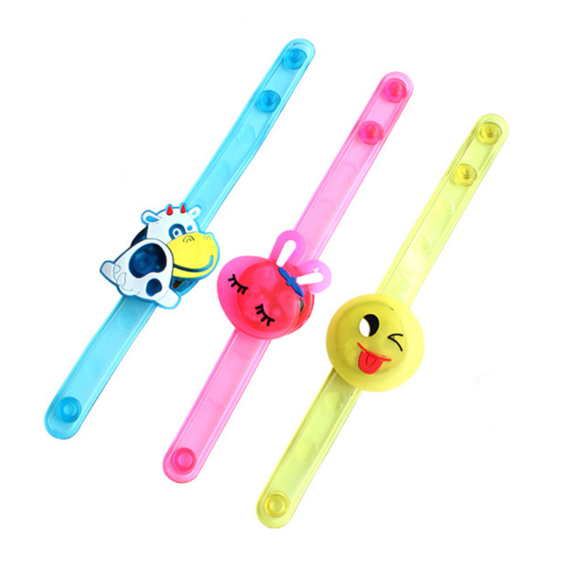 Luminous Flash Wrist Strap Flash Watch Band Stall Supply Cartoon Bracelet Luminous Toys Wholesale