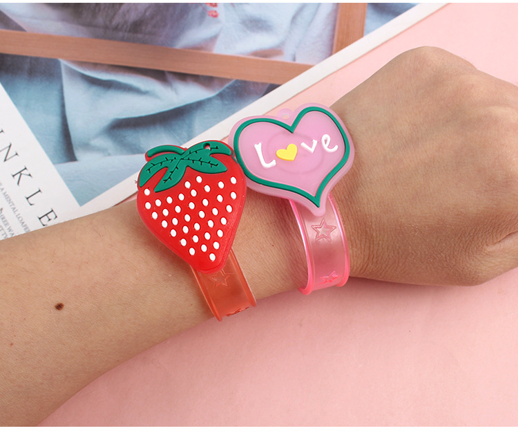 Luminous Flash Wrist Strap Flash Watch Band Stall Supply Cartoon Bracelet Luminous Toys Wholesale