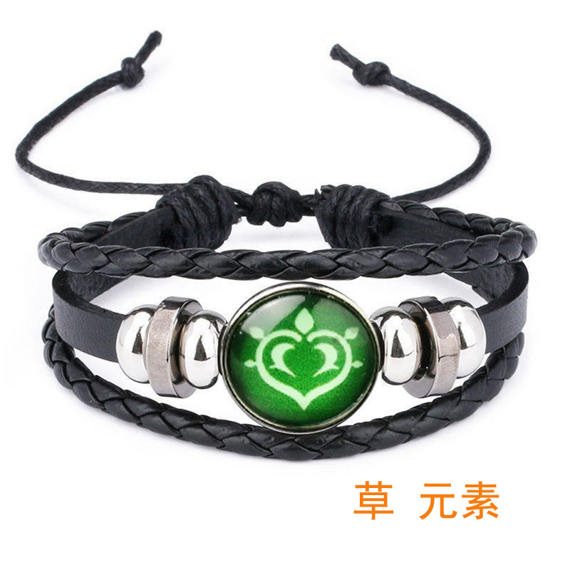 Handmade Original God Luminous Bracelet Eye of God Element Power Men Women Trendy Personalized Ornament Birthday Gift
