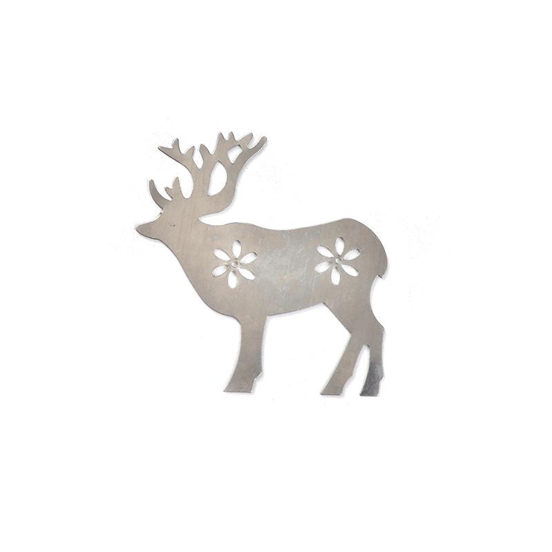Iron Metal Crafts Iron Christmas Deer Christmas Product Stamping Accessories Metal Deer Iron Metal Crafts Iron Christmas Deer Christmas Product Stamping Accessories Metal Deer