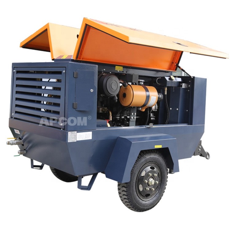 OPEC HG Series Medium and Large Diesel Moving Screw Air Compressor HG700-18C/700cfm Mobile Air Compressor OPEC HG Series Medium and Large Diesel Moving Screw Air Compressor HG700-18C/700cfm Mobile Air Compressor